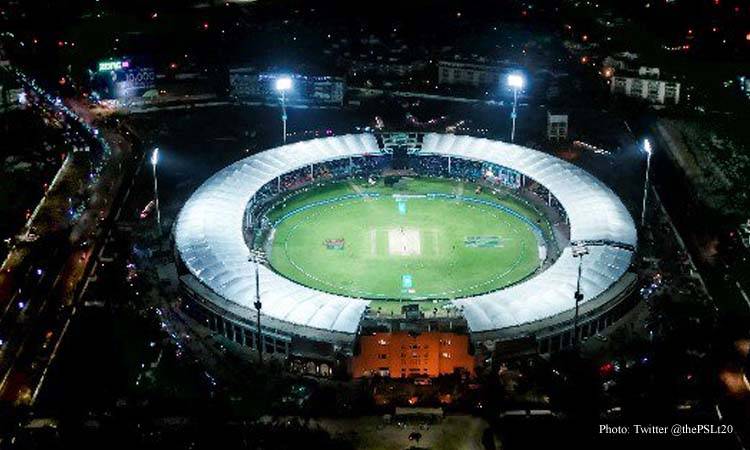 Fire breaks out in Karachi's National Stadium