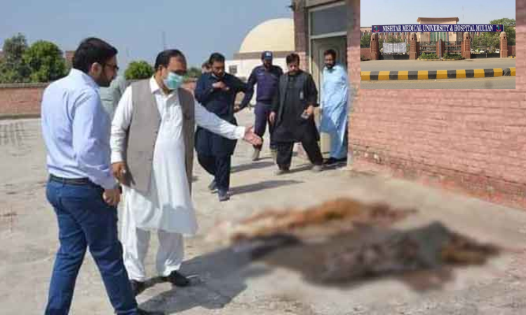 Dead bodies found on rooftop of Nishtar Medical College raise suspicion