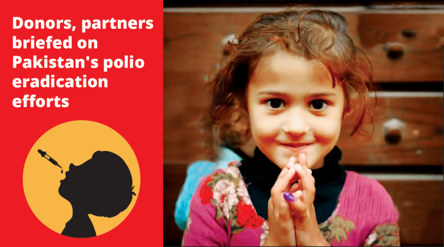 Donors, partners briefed on Pakistan's polio eradication efforts