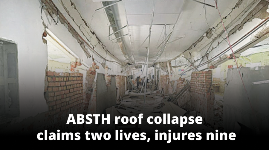 ABSTH roof collapse claims two lives, injures nine
