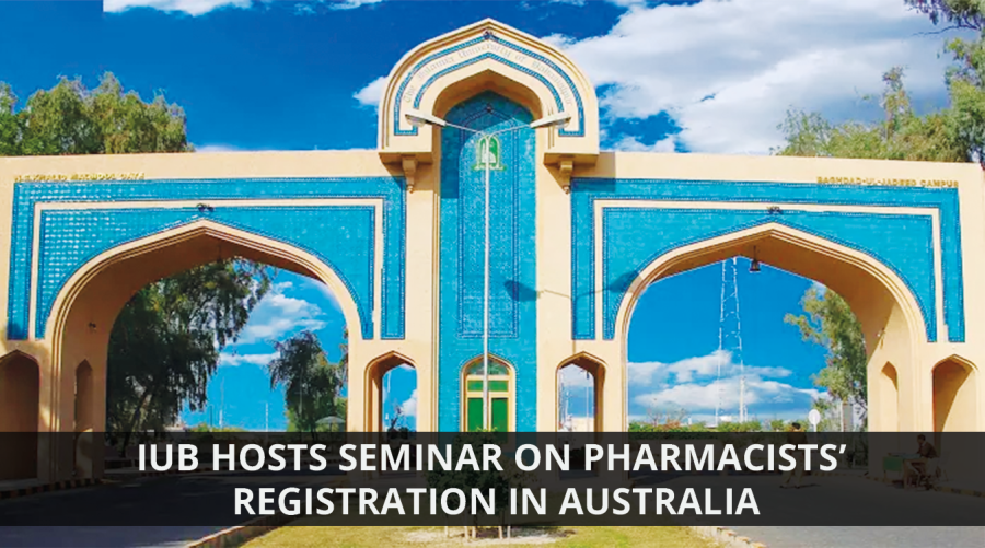 IUB hosts seminar on pharmacists’ registration in Australia