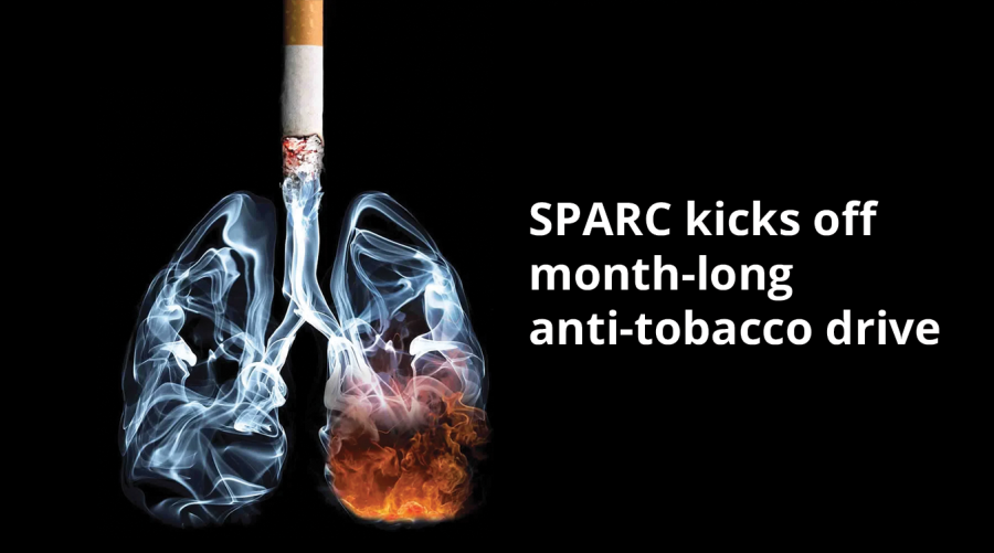 SPARC kicks off month-long anti-tobacco drive 