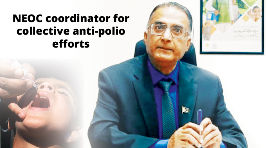 NEOC coordinator for collective anti-polio efforts 