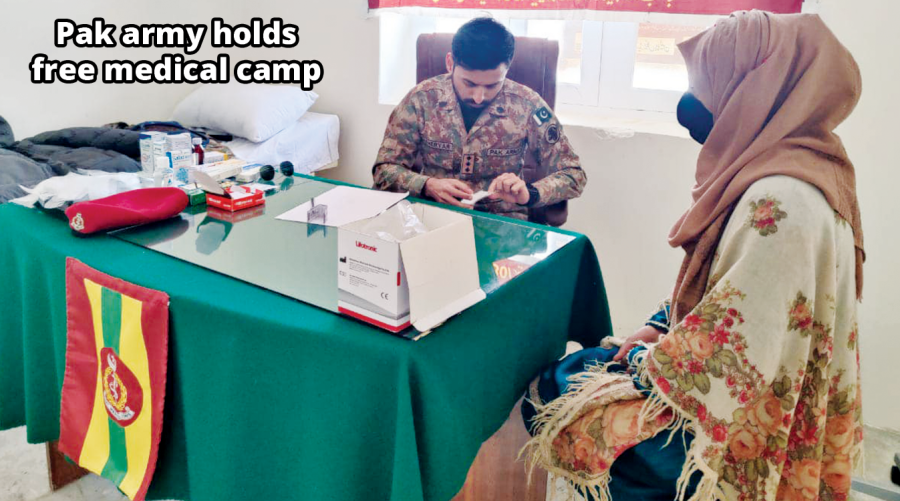 Pak army holds free medical camp 