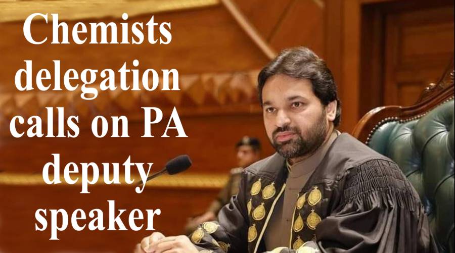 Chemists delegation calls on PA deputy speaker