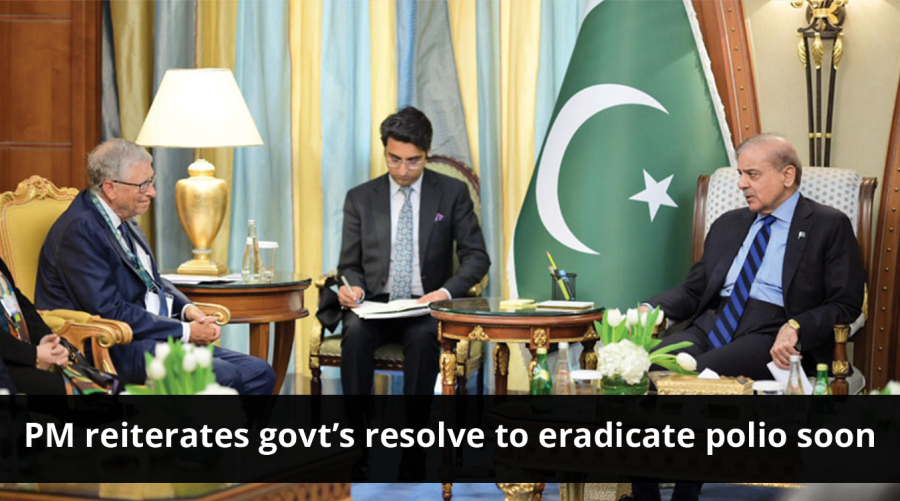 PM reiterates govt’s resolve to eradicate polio soon