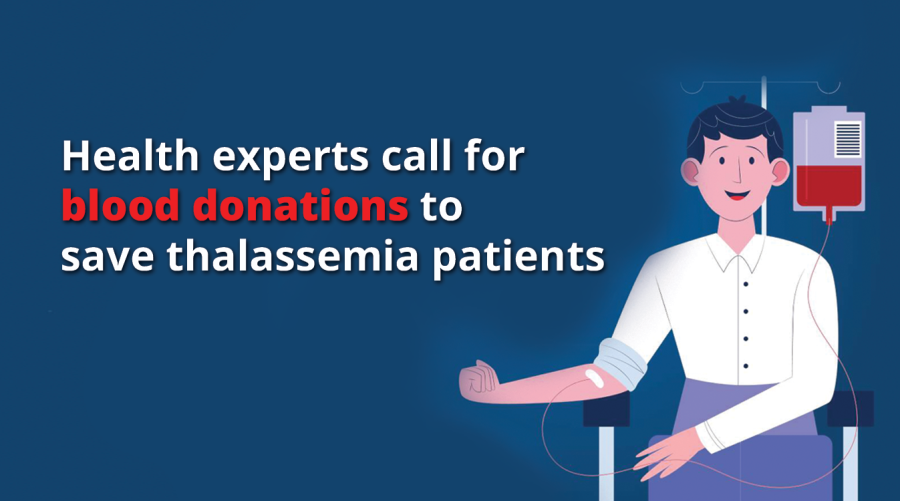 Health experts call for blood donations to save thalassemia patients