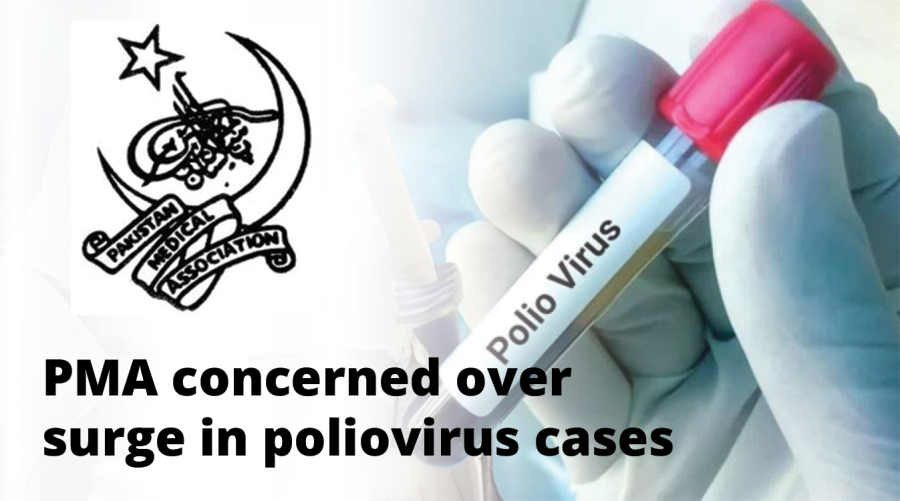 PMA concerned over surge in poliovirus cases 