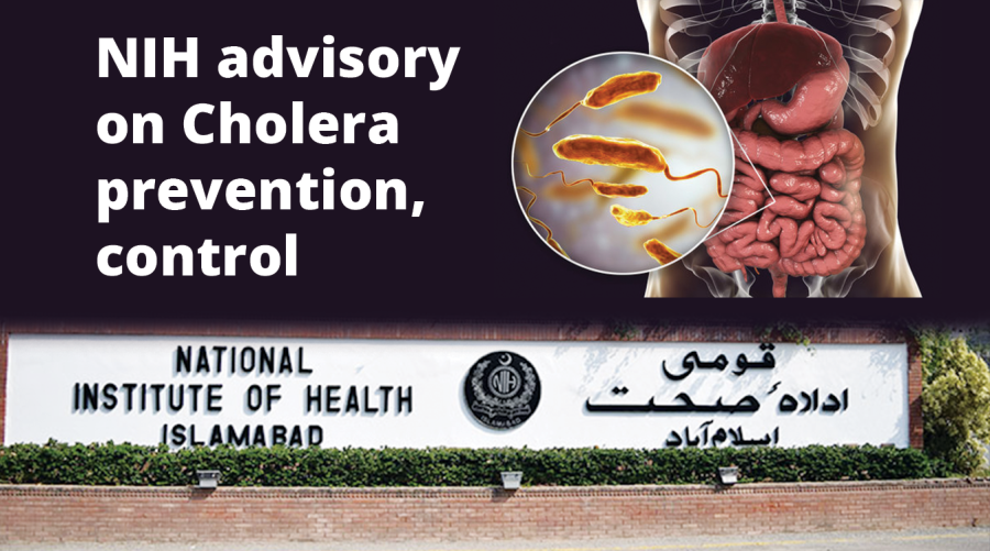 NIH advisory on Cholera prevention, control 