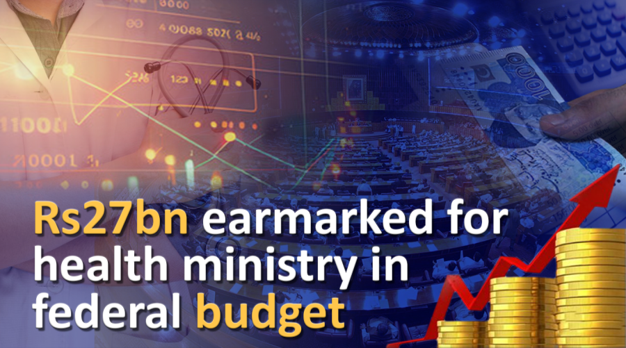 Rs27bn earmarked for health ministry in federal budget
