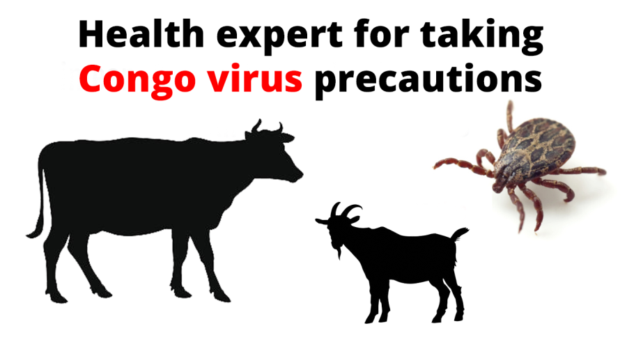 Health expert for taking Congo virus precautions