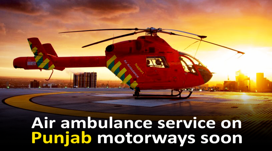 Air ambulance service on Punjab motorways soon