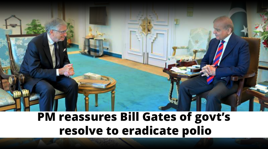 PM reassures Bill Gates of govt’s resolve to eradicate polio