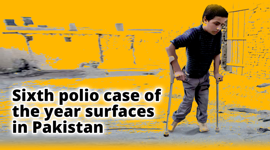 Sixth polio case of the year surfaces in Pakistan 