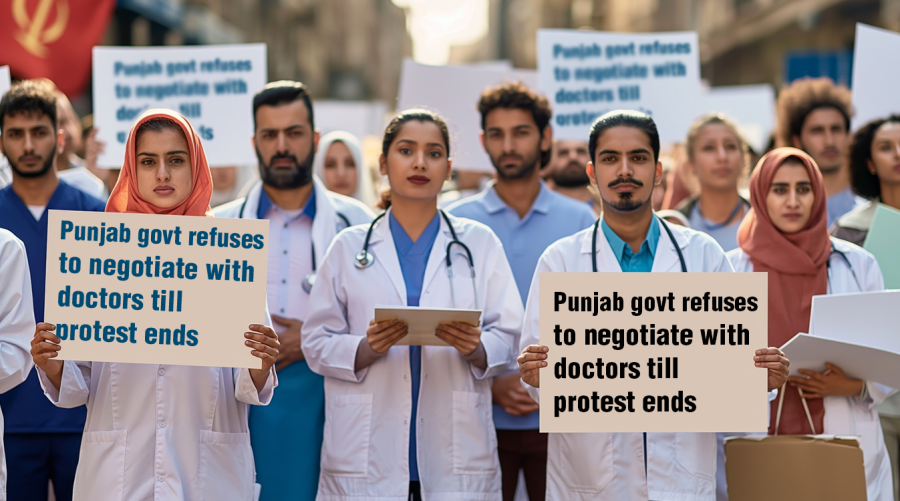 Punjab govt refuses to negotiate with doctors till protest ends