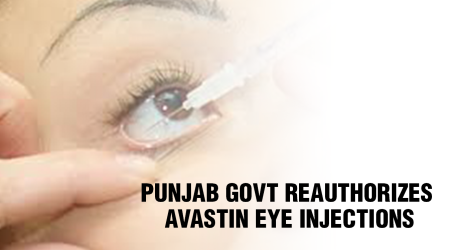 Punjab govt reauthorizes Avastin eye injections