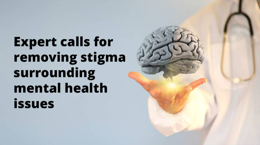 Expert calls for removing stigma surrounding mental health issues