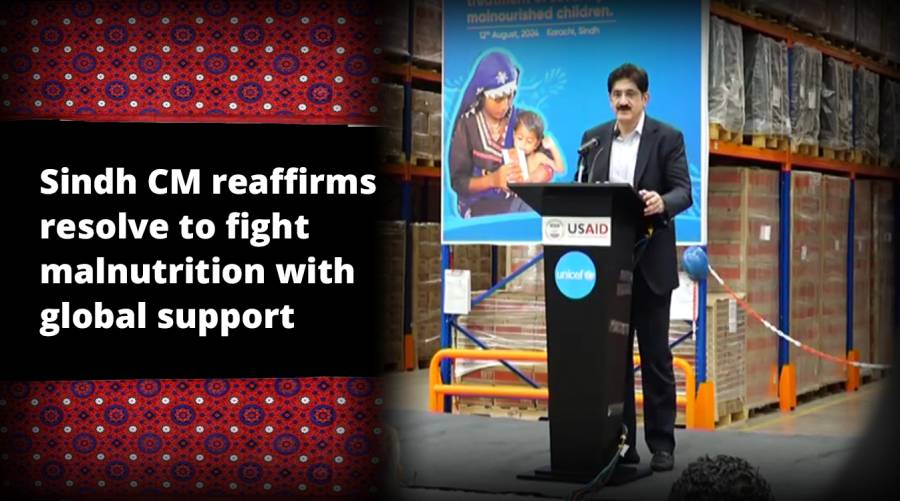 Sindh CM reaffirms resolve to fight malnutrition with global support