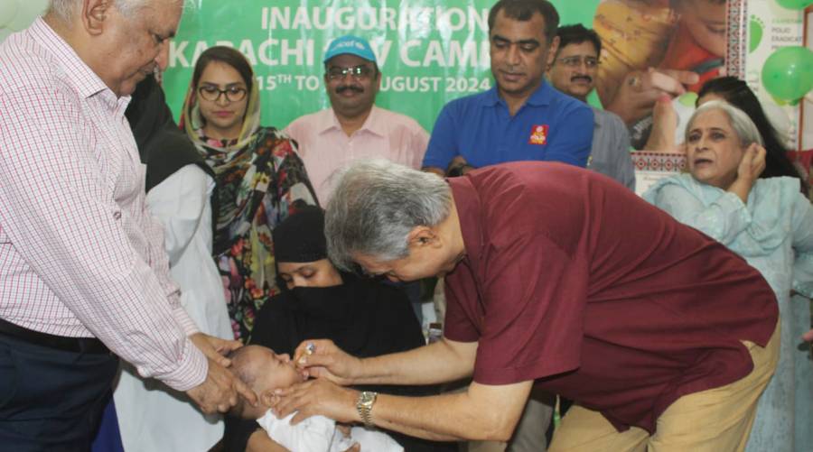 Health minister launches fIPV drive in 85 Karachi UCs