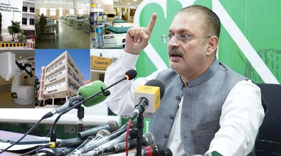 Sharjeel counters MQM chief’s criticism of Karachi’s health facilities