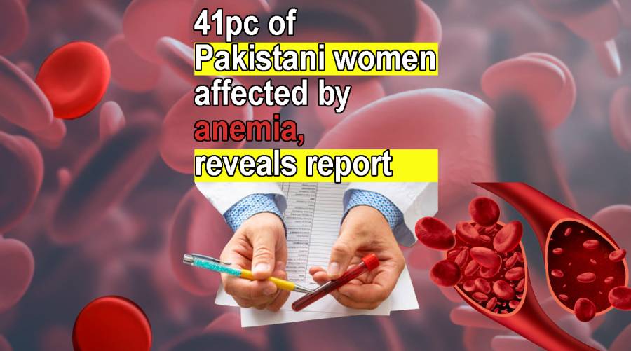 41pc of Pakistani women affected by anemia, reveals report 