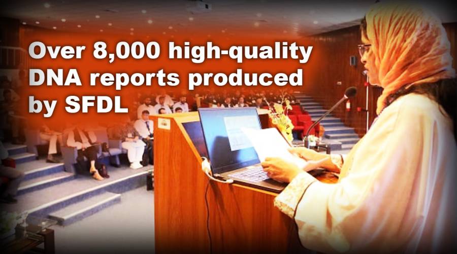 Over 8,000 high-quality DNA reports produced by SFDL 