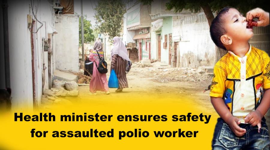 Health minister ensures safety for assaulted polio worker