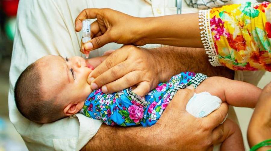 Nine-month-old girl contracts polio in KP