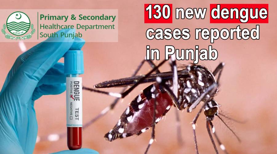 130 new dengue cases reported in Punjab 