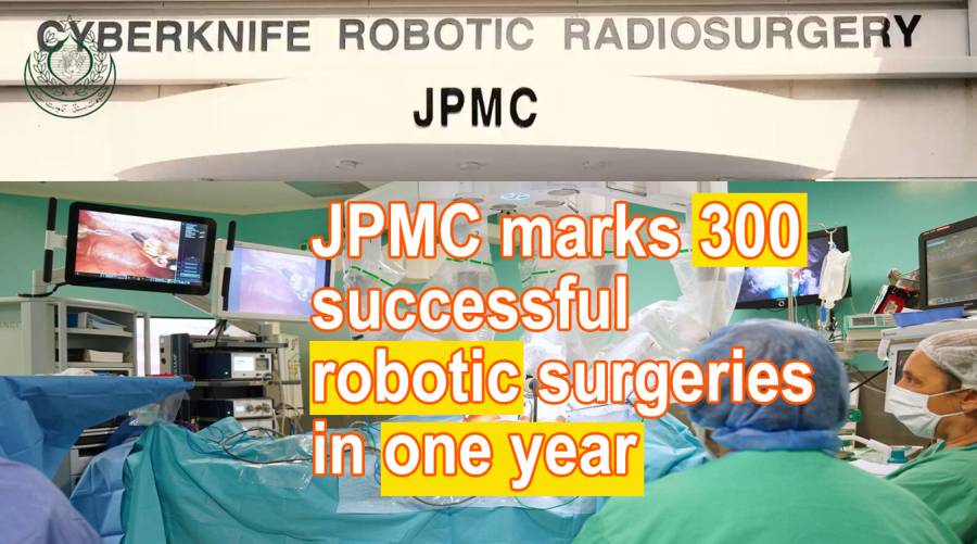 JPMC marks 300 successful robotic surgeries in one year