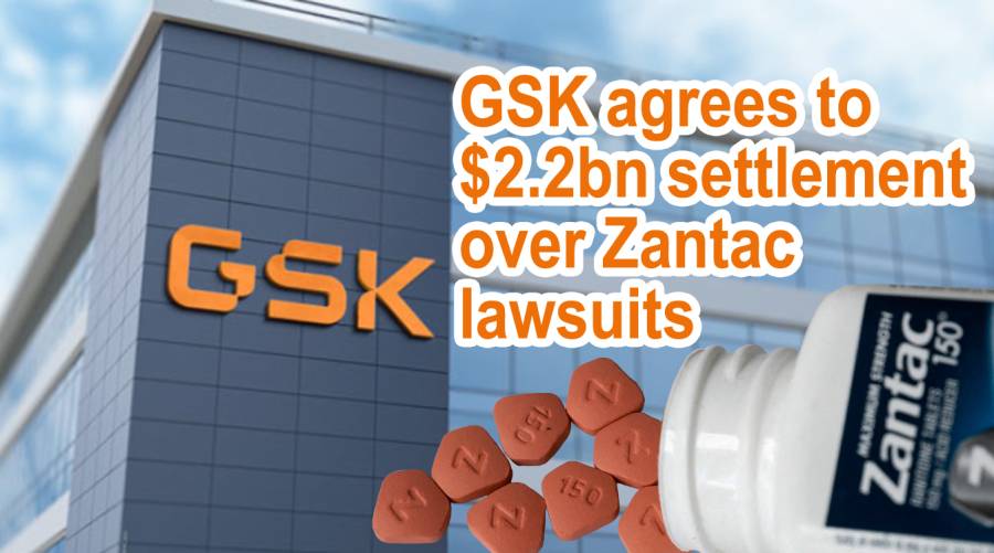 GSK agrees to $2.2bn settlement over Zantac lawsuits