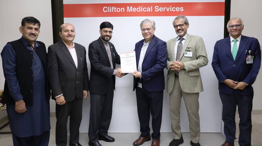 AKUH’s CMS gets Sindh Healthcare Commission license 