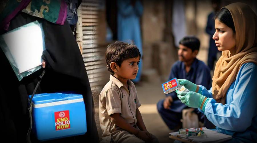 Sindh polio vaccination drive targets over 10m kids in 30 districts