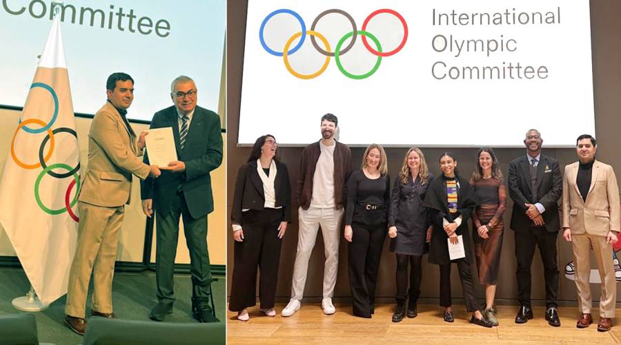 Dr Ashfaq awarded Diploma in Sports Medicine by IOC 