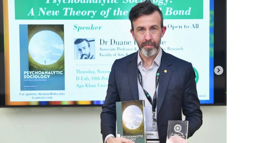 The AKU hosts launch of Dr. Duane Rousselle’s groundbreaking book