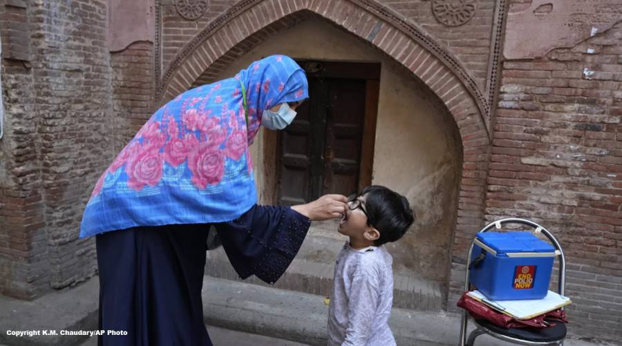 Amid vaccination drive Pakistan reports 64th polio case of 2024