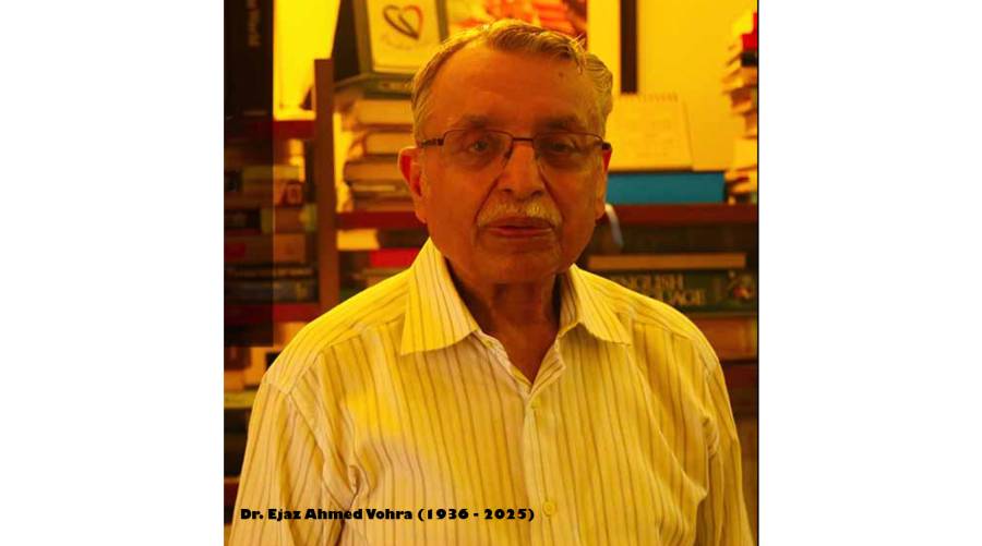 Renowned physician Dr. Ejaz Vohra passes away, leaving a lasting legacy